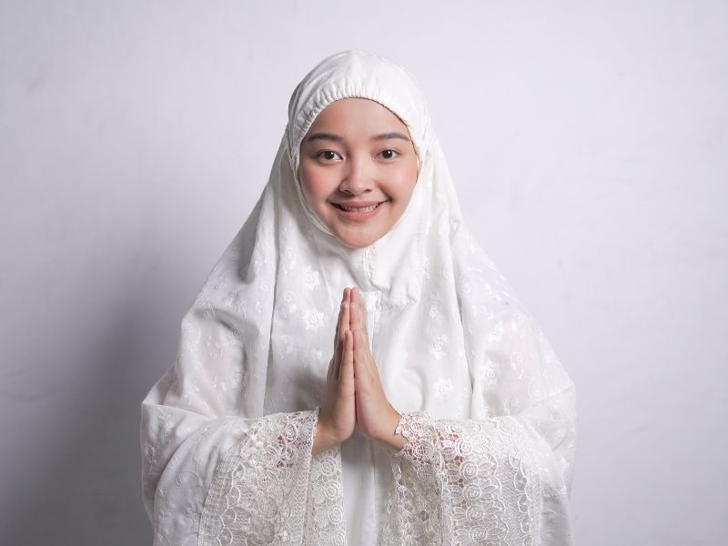mukena printing premium